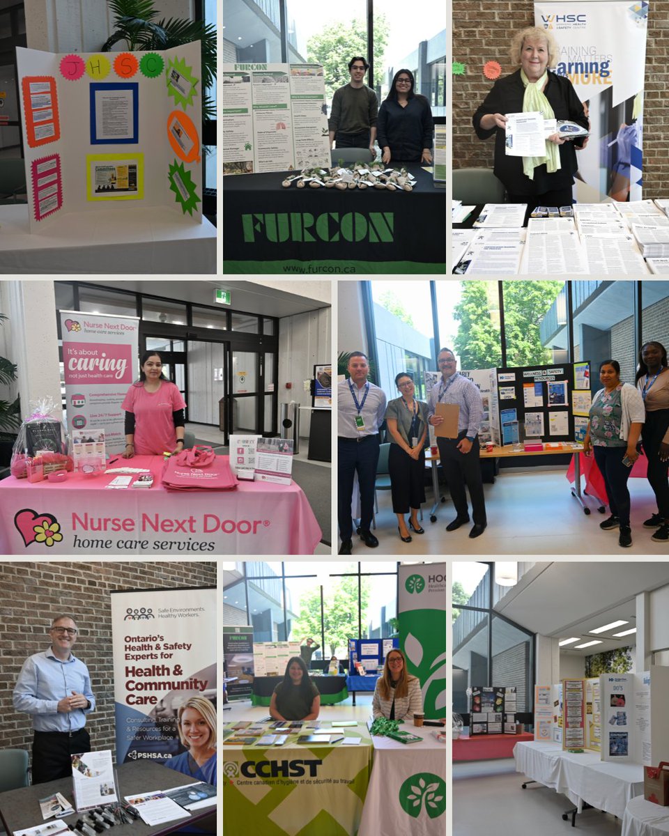 Our Occupational Health, Safety and Wellness Fair took place at our Finch Campus! This year’s theme is “Work Safe, Live Well: Prioritize Safety, Embrace Wellness.” Teams engaged with health and safety experts and explored resources supporting workplace safety and well-being.