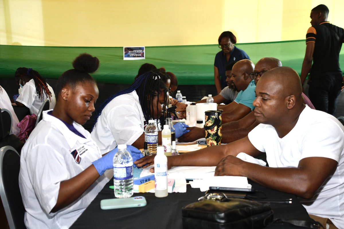 Today is Spa Day for dads at the Ministry ahead of Father’s Day. What do you have planned for daddy?  

#FathersDay #Jamaica