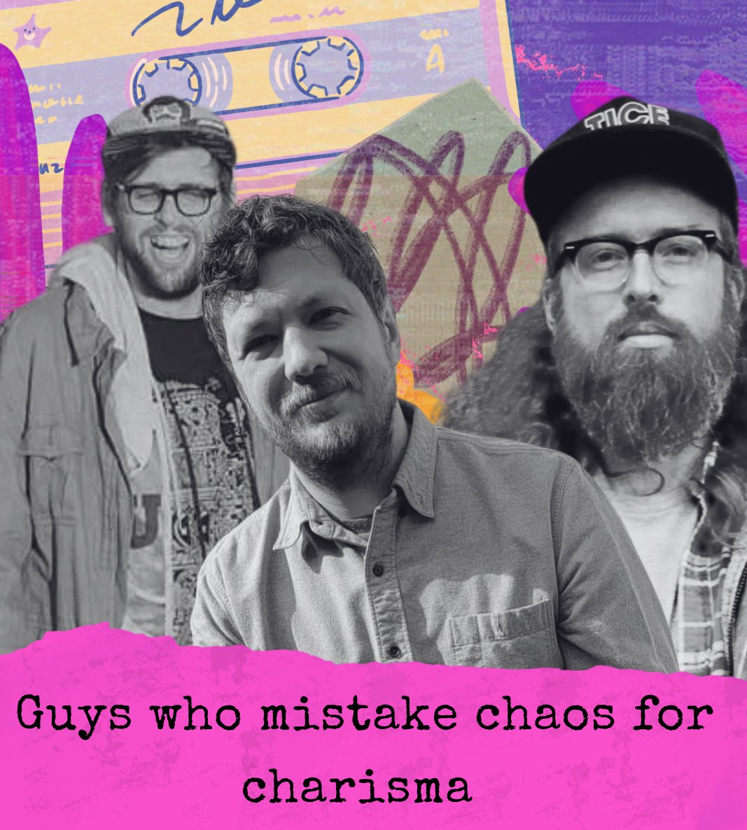 They brought the energy of a college radio station on fire:

🖤 Kevin Maloney: Make it Weird (S3E35)

🖤 Graham Irvin: A Little More Magic, A Little More Liver Mush (S1E44)

🖤 KKUURRTT: Sound Waves And Ramblings At The American Music Festival (S1E34)

open.spotify.com/show/5wO60jFp7…