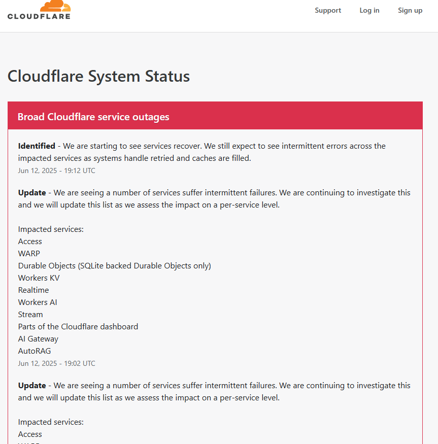 BryanCBennett's tweet photo. @antonosika @Cloudflare @FabianHedin @antonosika  - sorry. Say that again? Who for reliable hosting?
 ;) https://t.co/vocZVVBJWd