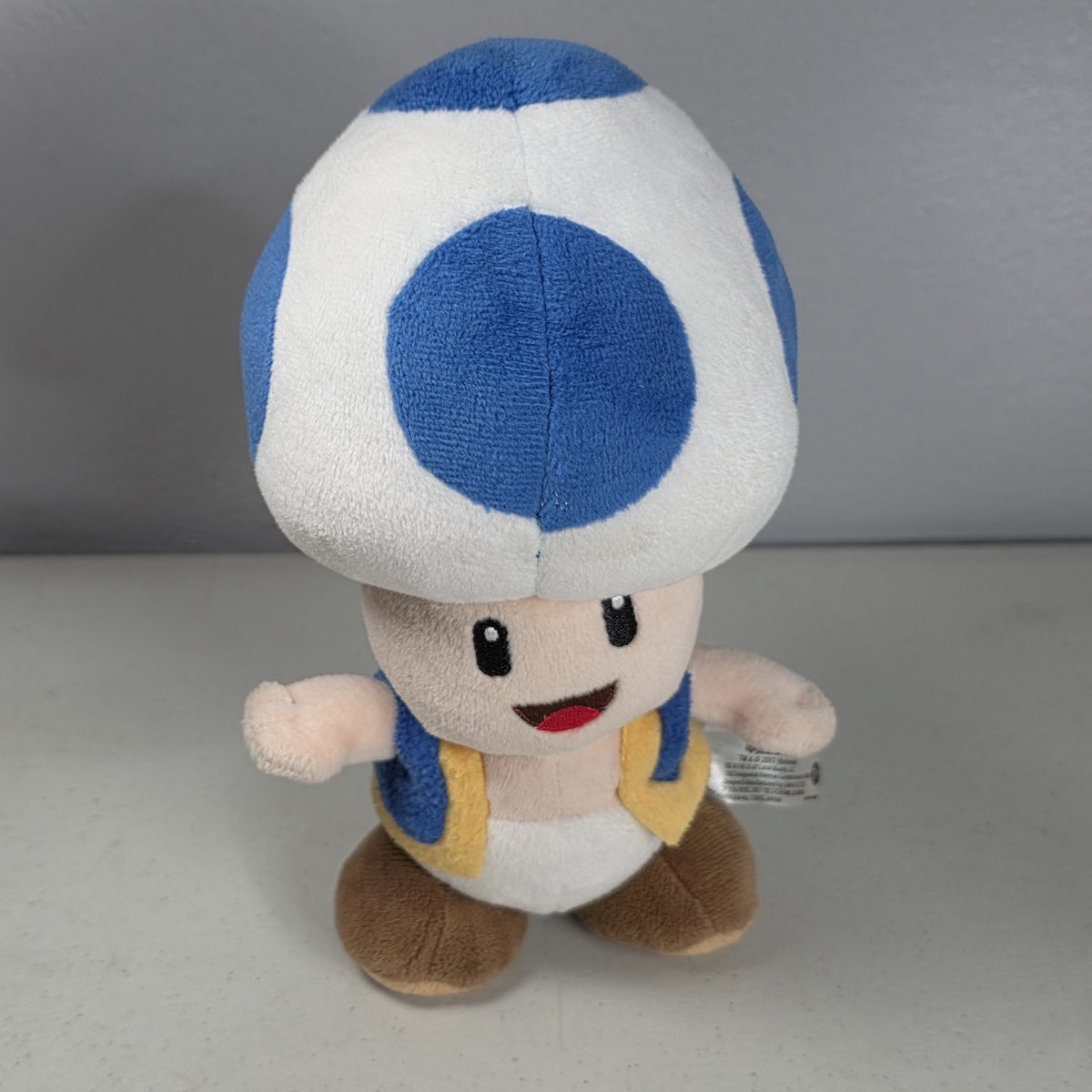 Nintendo Little Buddy Super Mario Bros. All Star 2017 Blue Toad 8" Plush Soft Toy
ebay.com/itm/3169782631…