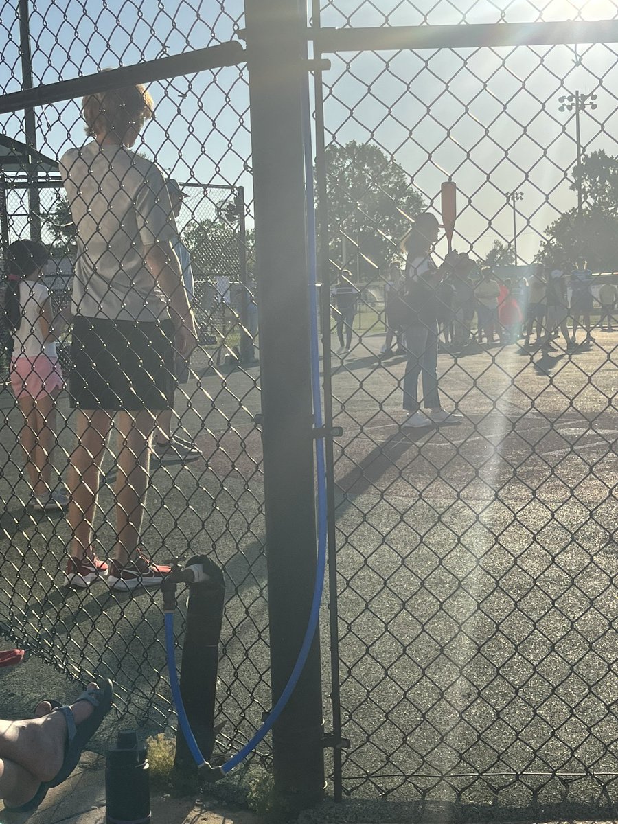 Coltonvance2027's tweet photo. My dad doesn’t take the best pics,but he is always there to support me. A couple weeks ago we helped #MiracleLeague of Santa Rosa County. The smile on my buddies face says it all.  She got chose to sing the National Anthem that night to,she may also hit better than me #poproblems https://t.co/7uF8xsLHUy