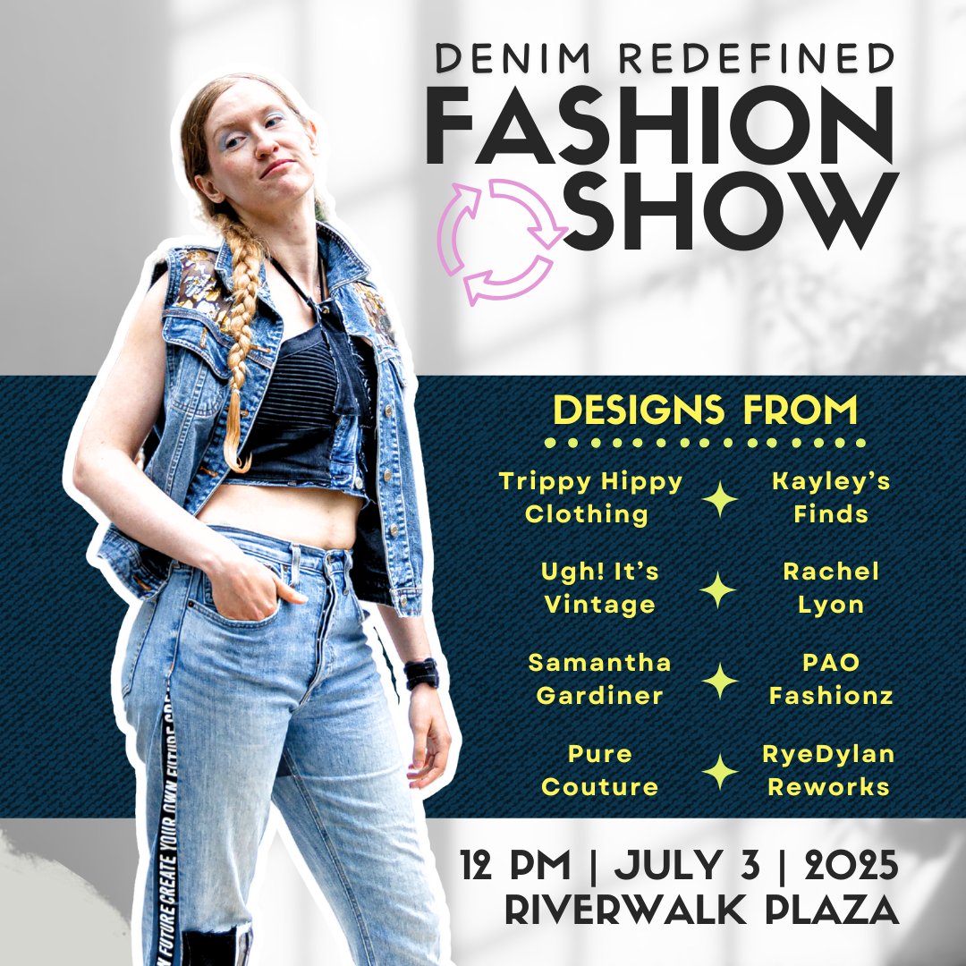 DESIGNER FEATURE 💙 Kaylee's Finds@kayleysfinds
📍 Riverwalk Plaza, Calgary | 🗓️ July 3, 2025 | 🕛12PM
goodwill.ab.ca/event/denim-re…