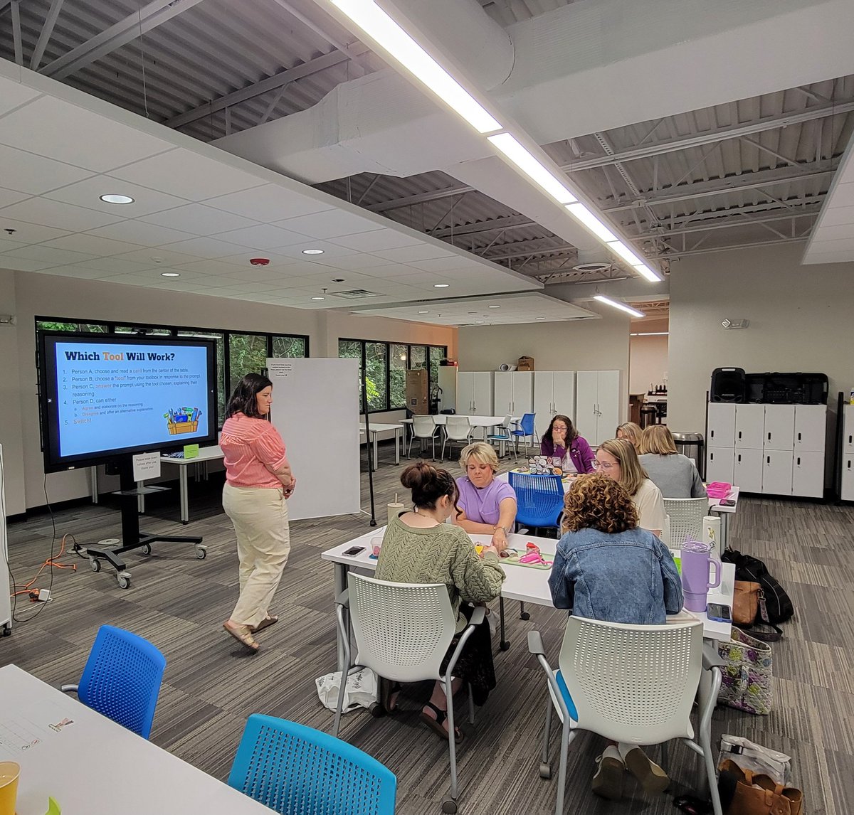 What do you get when you mix inquiry-based learning with play-based learning? Playful Inquiry!  Jen, Amy and I led today's <a href="/OVECkyed/">@OVECky</a> PD and enjoyed the laughter and learning with and from our participants! #AllinKY #KYILN #UnitedWeLearnKY #ItsNextYearAlready