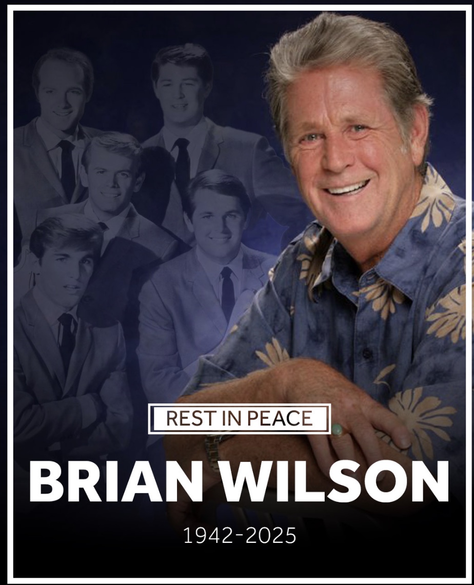 R.I.P. to a LEGEND.  The Beach Boy's  Brian Wilson!