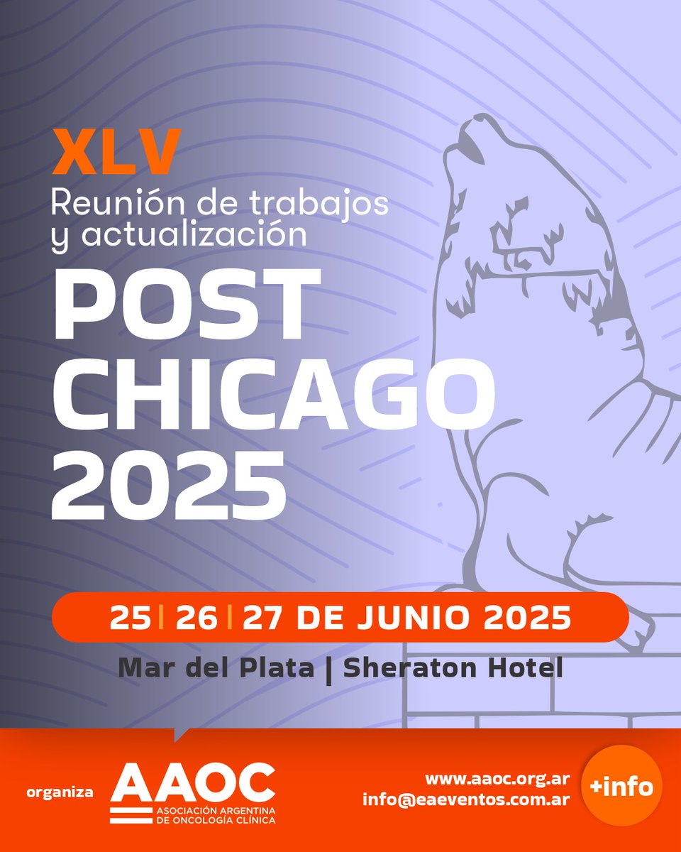 Asociación Argentina de Oncología Clínica (AAOC) (@aaoncoclinica) on Twitter photo 