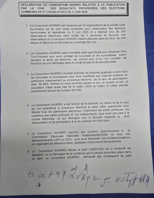Ndarfxa2Xavier's tweet photo. 3/4 Il est satisfait du déroulement du processus électoral d'avant, pendant et après les élections et  exprime ses remerciements envers la CENI qui a démontré son professionnalisme, rendant les élections communales et législatives libres, apaisées, inclusives et transparentes. https://t.co/bVvqLGs20M