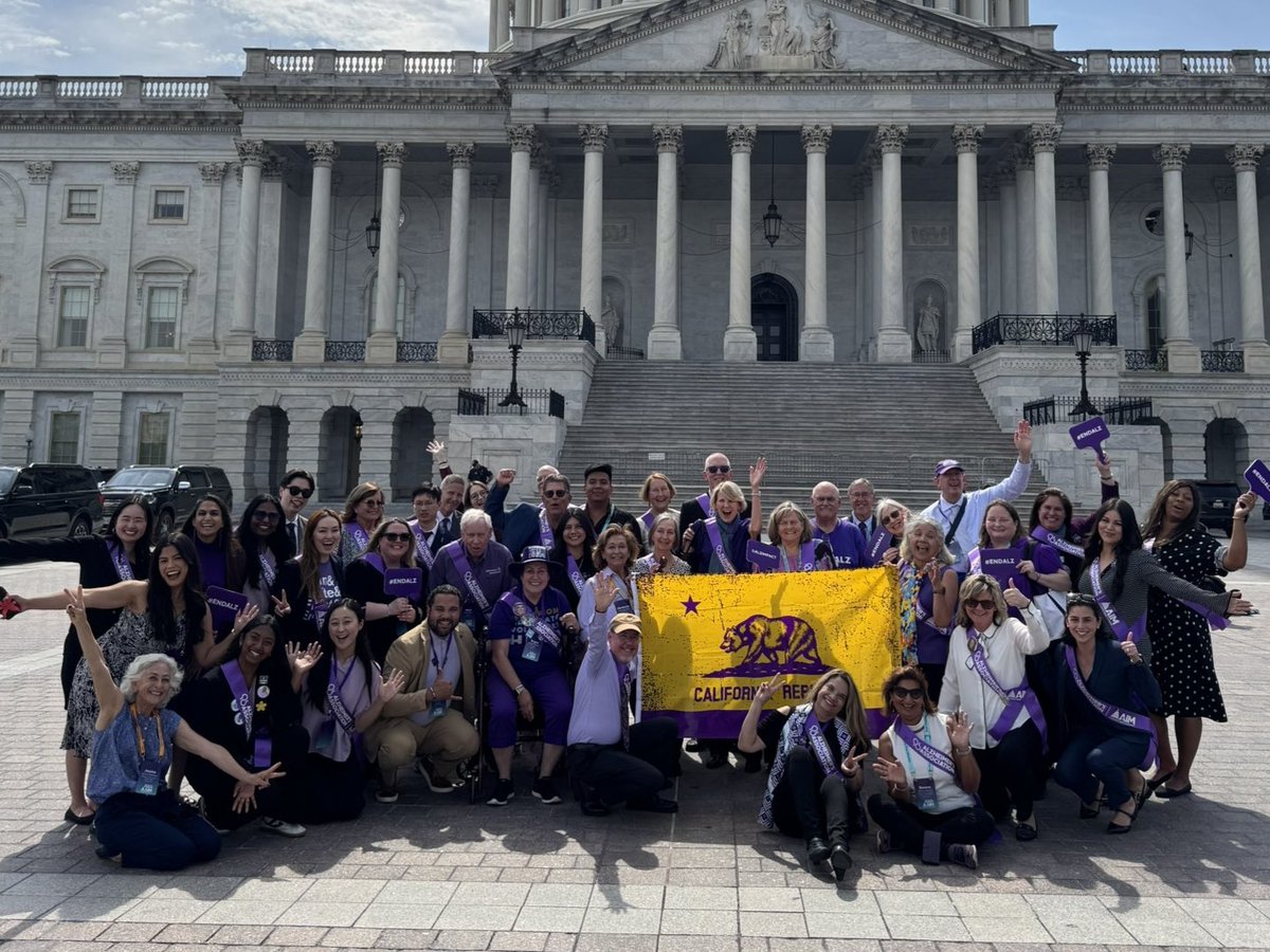Huge thank you to the CA #EndALZ advocates who traveled to DC this week. We met w/our representatives &amp; asked for support for the bipartisan #ASAPAct. This bill would create a pathway for Medicare coverage of FDA-approved dementia blood test screenings.   #ALZForum
