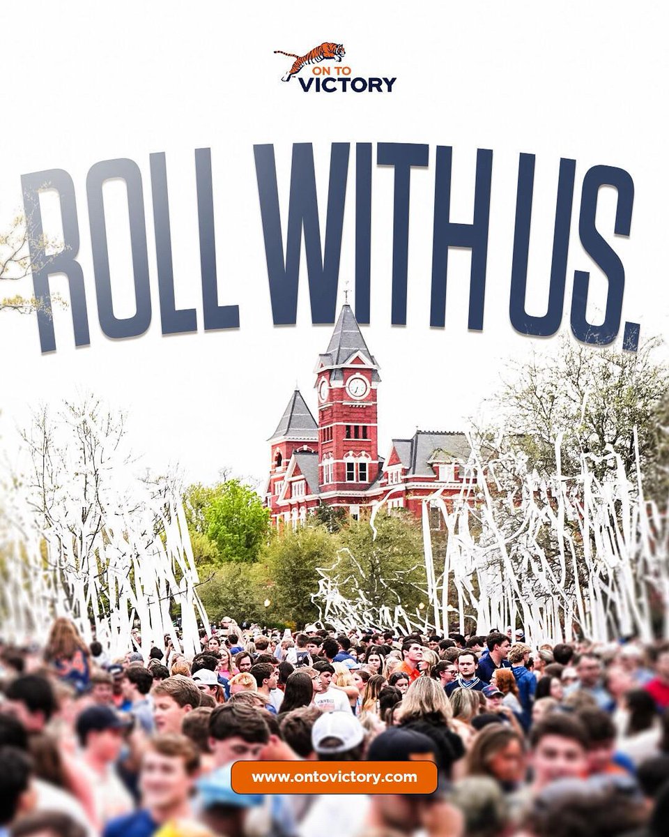 Ready to roll with us? Join On To Victory and be part of the movement that's elevating student-athletes across all sports. Go to OnToVictory.com to join as a member today!  War Eagle!!