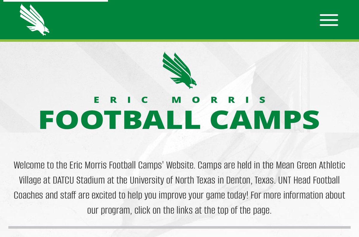 crisbaca24's tweet photo. Had an amazing time at the special team camp at UNT! Thank you @__CoachMorris and @CoachSvoboda for hosting the camp. Go Mean Green https://t.co/oc8zbevj1D
