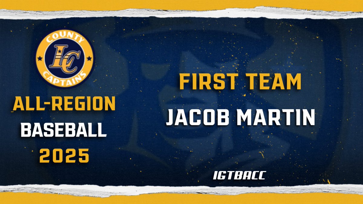 LCHS Athletics (@countylchs) on Twitter photo Congratulations to senior Jacob Martin of the Captains Baseball Team on being named to the First Team of the 2025 All Region 4C Baseball Team!
We are so proud of you and all your hard work this year! Amazing job! #IGTBACC <a href="/LCHSHardball/">Loudoun County Captains Baseball</a> Congratulations to senior Jacob Martin of the Captains Baseball Team on being named to the First Team of the 2025 All Region 4C Baseball Team!
We are so proud of you and all your hard work this year! Amazing job! #IGTBACC <a href="/LCHSHardball/">Loudoun County Captains Baseball</a>
