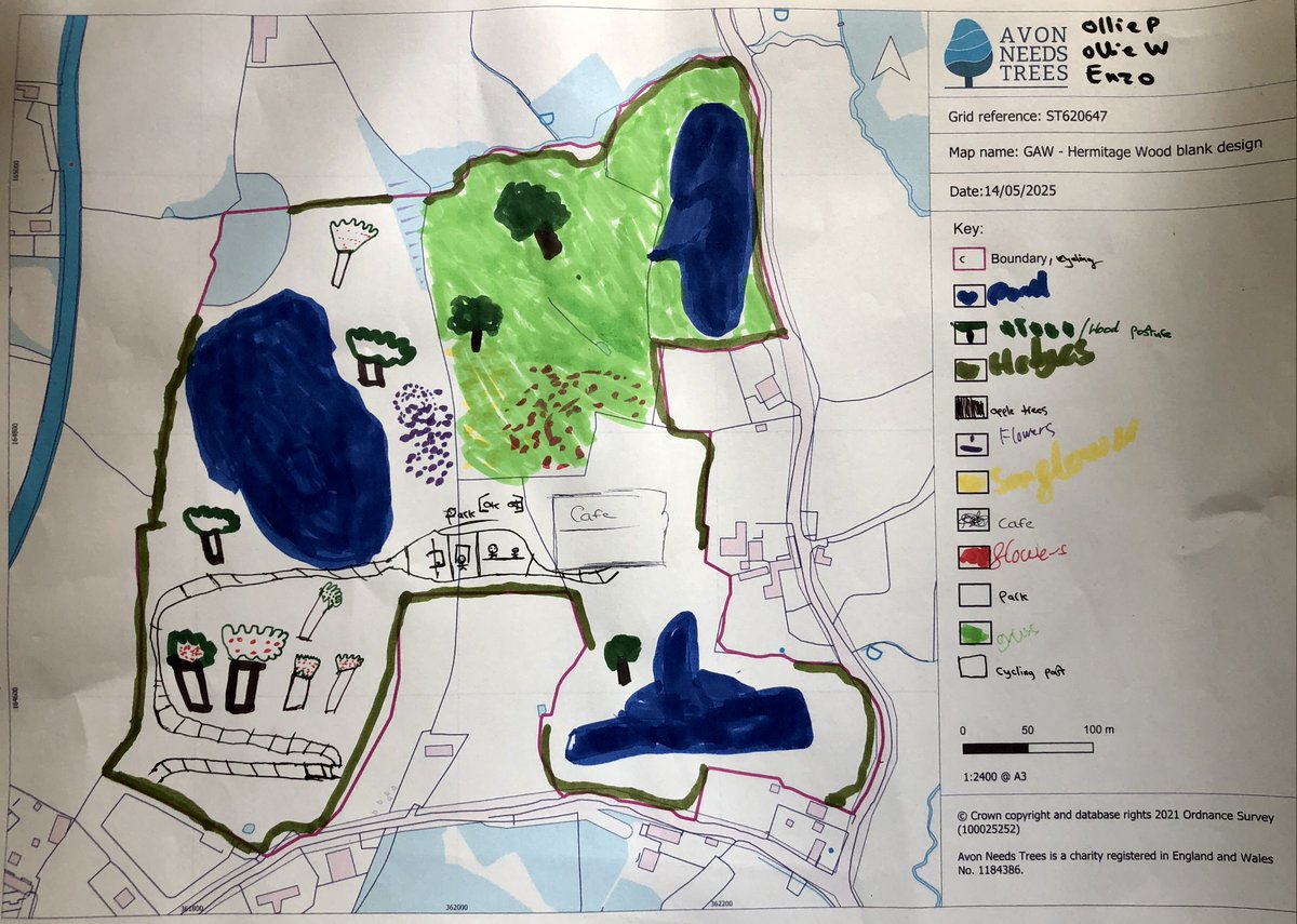 AvonNeedsTrees's tweet image. Check out these Woodland designs by Year 9 students at Oasis Academy Brislington! 🌿
From fishing docks to beehives and integrated farmland, these creative ideas came after a session exploring green careers with us earlier this month! 🌱