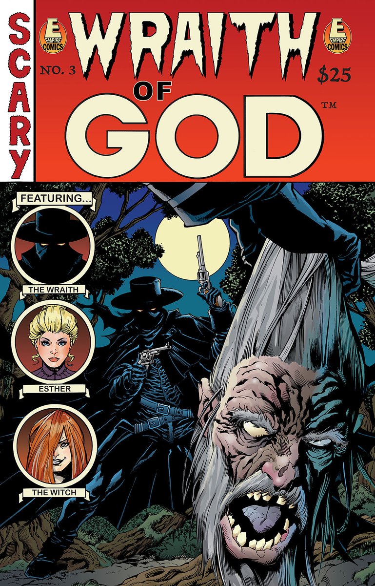 The news of the day may be depressing but #WraithofGod #3: Fear Hollow is pure excitement!  Back the graphic novel, right here!  indiegogo.com/projects/wrait…