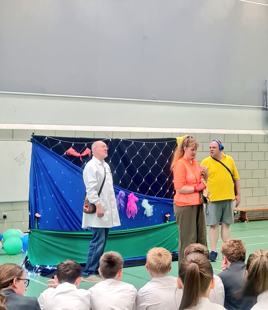 Hope Chaplain (@hopechaplain) on Twitter photo Year 8 LOVED the performance from <a href="/TheBibleTales/">The B Tales</a> today! They watched a fantastic play about how we should care for God's creation, and what could happen in the future if we don't... The play helped us think about the impact we have on the world. We also saw some fab science too! Year 8 LOVED the performance from <a href="/TheBibleTales/">The B Tales</a> today! They watched a fantastic play about how we should care for God's creation, and what could happen in the future if we don't... The play helped us think about the impact we have on the world. We also saw some fab science too!