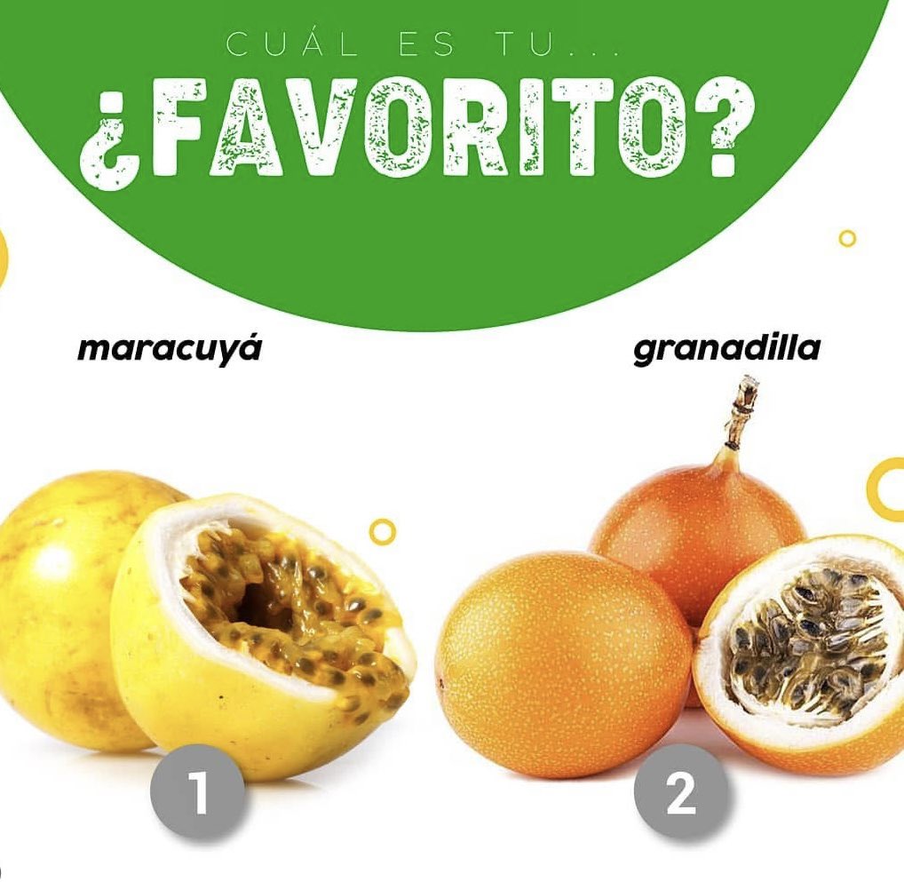 Ms_VaneG's tweet photo. @CJimene75210448 @Guarrdx No es maracuya, esta fruta se llama granadilla. https://t.co/3YHE9fbKjY