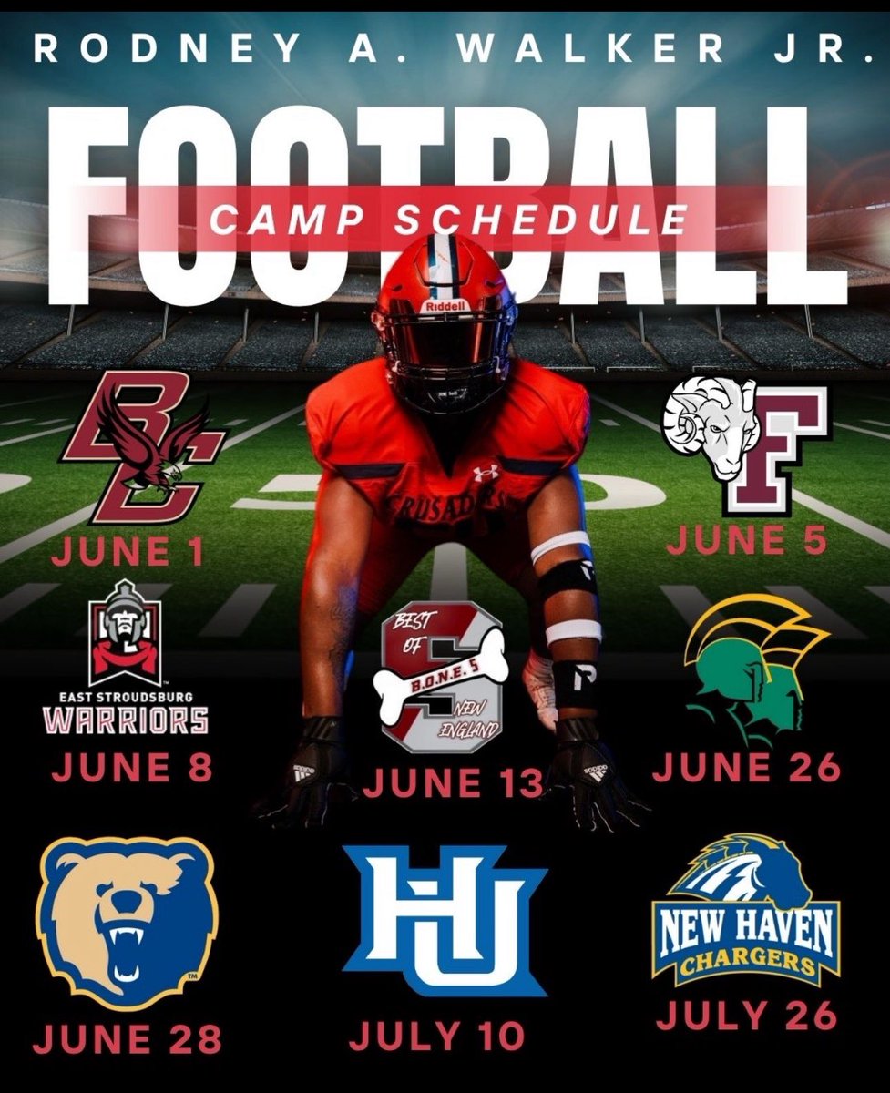 RodneyW2026 (@rodneyw2026) on Twitter photo Tomorrow, June 13, I will be showcasing my skills at B.O.N.E.S camp. I’m ready to work! <a href="/_SCFootball/">Springfield Football</a> <a href="/StepinacSports/">Stepinac Athletics</a> <a href="/CoachMatt_G_78/">MJG</a> <a href="/CoachAndyMar/">Andy Martinez, III, MAT, CSCS</a> <a href="/coachdarcy_/">Coach Eric Darcy</a> Tomorrow, June 13, I will be showcasing my skills at B.O.N.E.S camp. I’m ready to work! <a href="/_SCFootball/">Springfield Football</a> <a href="/StepinacSports/">Stepinac Athletics</a> <a href="/CoachMatt_G_78/">MJG</a> <a href="/CoachAndyMar/">Andy Martinez, III, MAT, CSCS</a> <a href="/coachdarcy_/">Coach Eric Darcy</a>