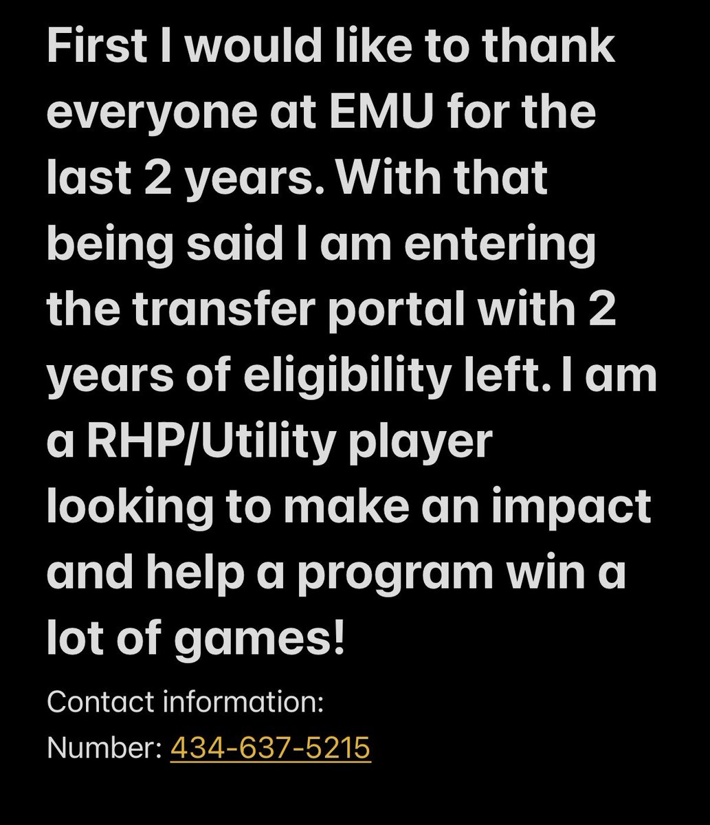 Looking for a new home!