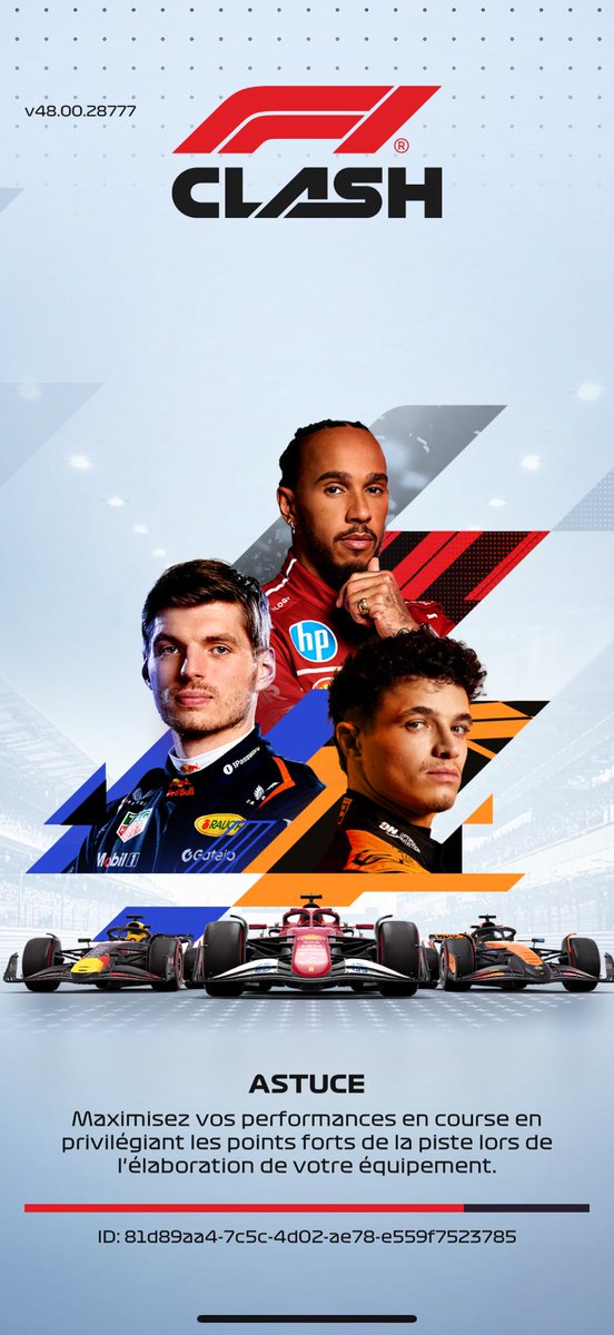 Bishaady's tweet photo. @F1ClashGame the game is not working, stuck on loading screen. 
On iOS, game up to date.
#f1clash https://t.co/HBWp7mRPic