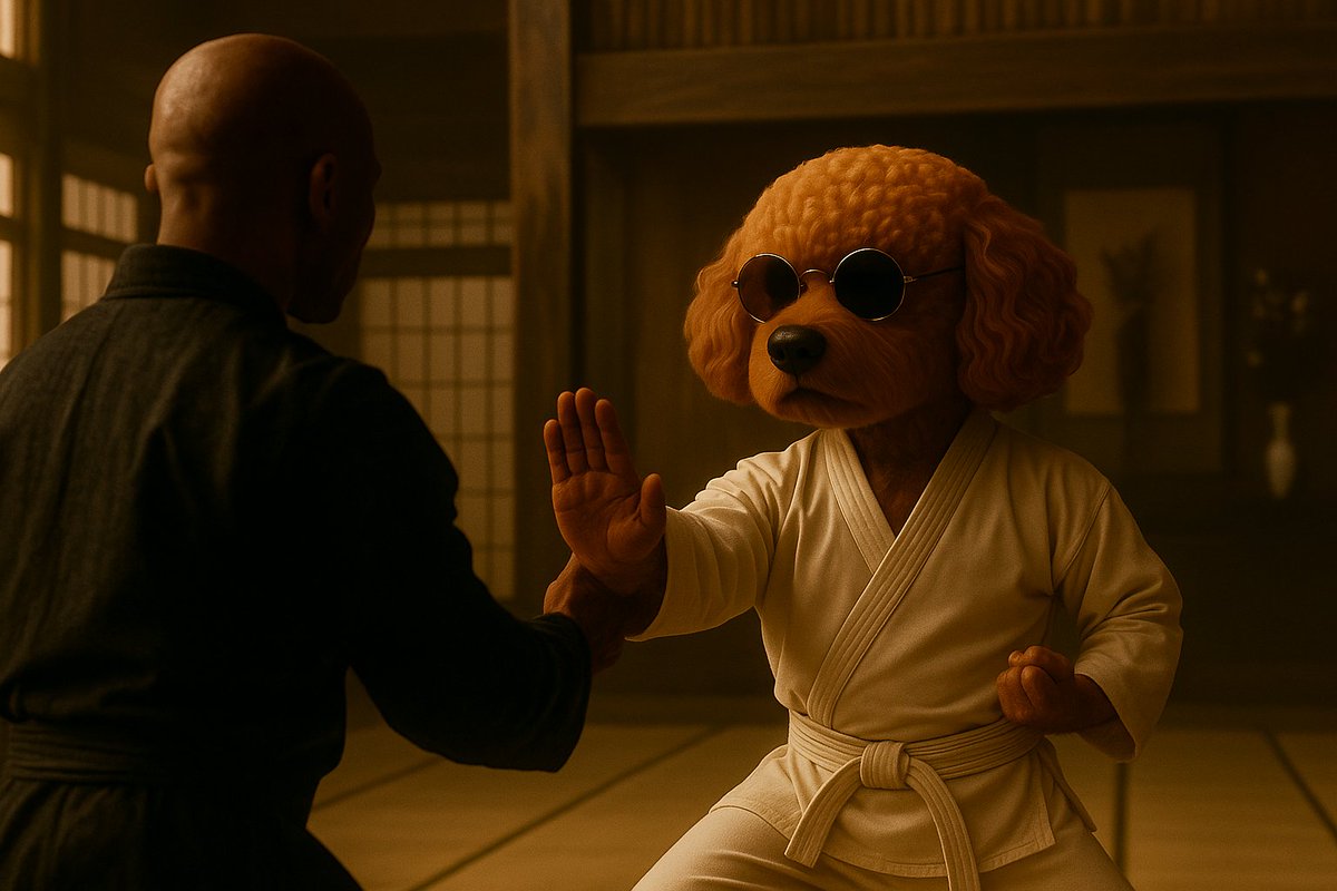 AntUpOnly's tweet photo. Morpheus:
"I want to tell you something, Teddy...
You think too much."

Teddy:
"What do you mean?"

Morpheus:
"Stop trying to wear the $pants...
and just wear them."

$wif $sol https://t.co/UPR6rctwOS