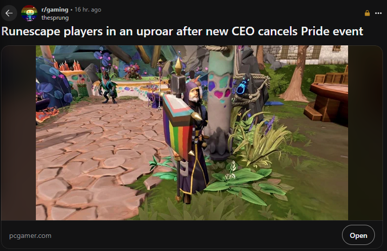 Jagex caves to the complainers once again. 0 integrity or morals.