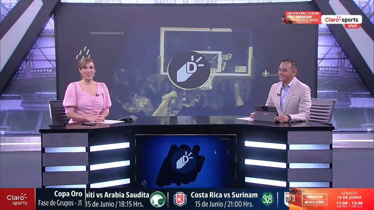 <a href="/AngelaVignau/">Angela Vignau</a> y <a href="/estebangj/">Esteban Galván</a> en día jueves #DeportesEnClaro cutt.ly/7wC86xO7