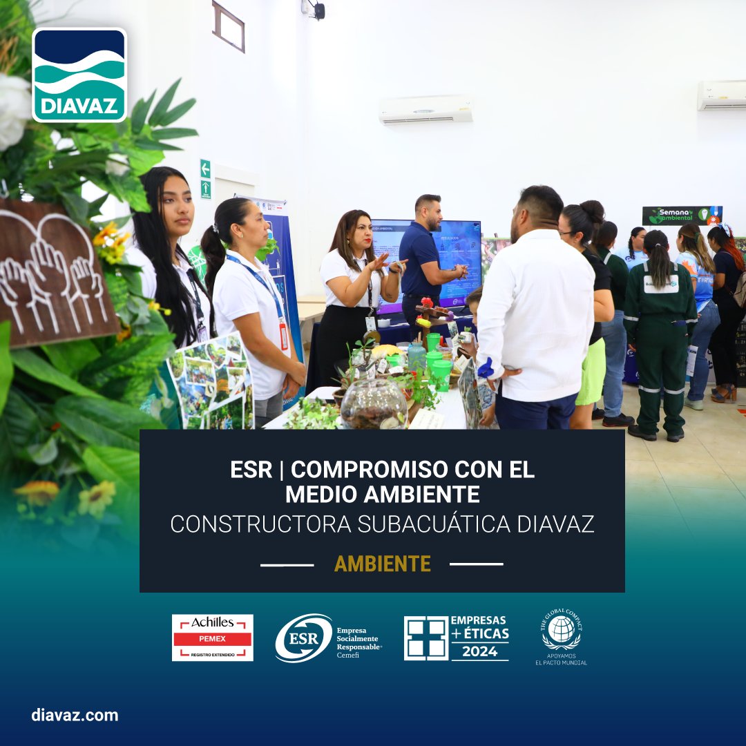 DiavazCS's tweet photo. 🌱Asistimos a las instalaciones de la Unidad de Vinculación y Educación del Sureste UNAM con la Comisión Nacional de Áreas Naturales Protegidas @CONANP_mx con el stand “Compromiso con el medio ambiente DIAVAZ”.
#SomosESR #EmpresaSocialmenteResponsable #SomosDIAVAZ #Sostenibilidad https://t.co/O7m8pTgQS2