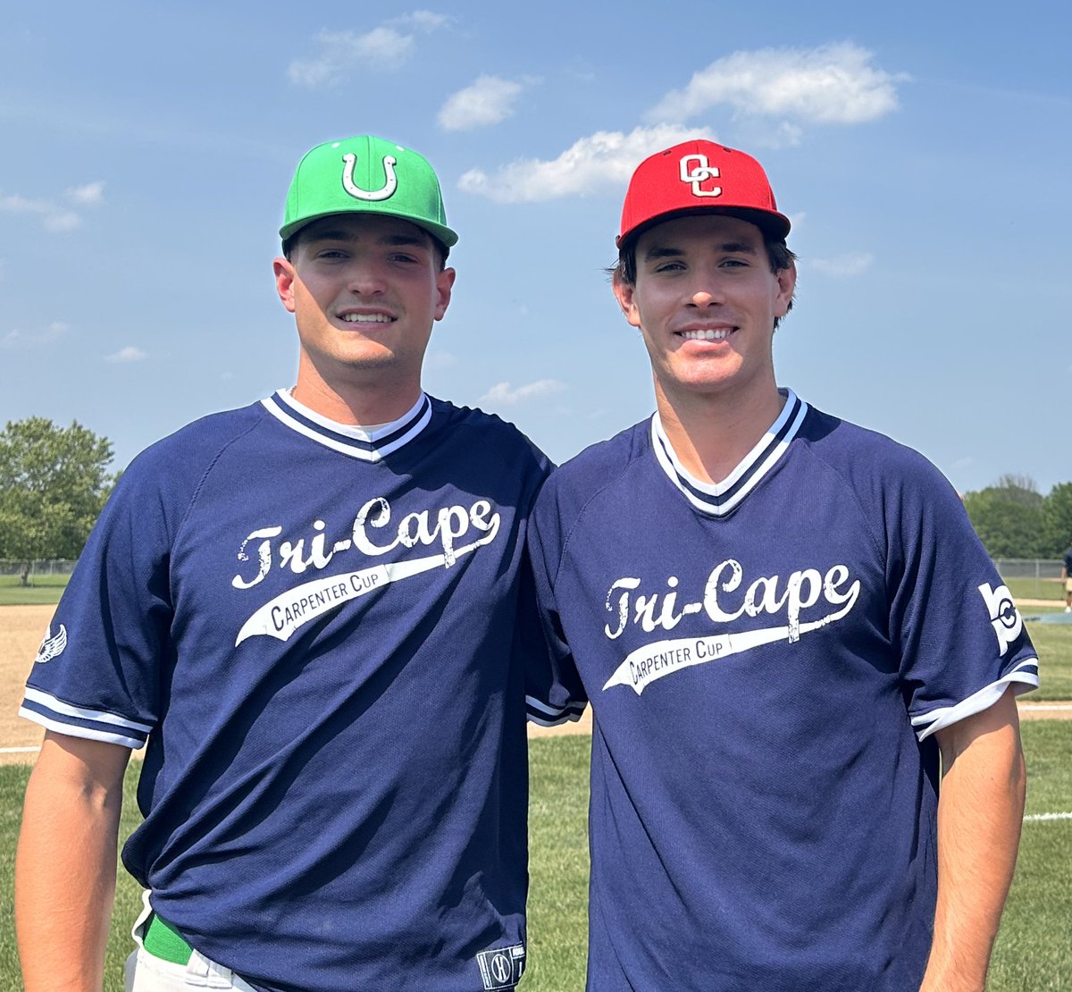 Patrick Mulranen (@acpressmulranen) on Twitter photo Jake Lodgek, of <a href="/MRHS_Baseball/">Mainland Baseball</a>, and Evan Taylor, of <a href="/OCRedRaiders/">OCNJSD Athletics</a>, are rivals on the field.
But off it? They are friends, and both got to compete together before heading off to DI programs (Lodgek, Miami, and Taylor, Alabama)
<a href="/ACPress_Russo/">John Russo</a> <a href="/ACPressMcGarry/">Michael McGarry</a> <a href="/CarpenterCupBB/">Carpenter Cup Classic Baseball</a> Jake Lodgek, of <a href="/MRHS_Baseball/">Mainland Baseball</a>, and Evan Taylor, of <a href="/OCRedRaiders/">OCNJSD Athletics</a>, are rivals on the field.
But off it? They are friends, and both got to compete together before heading off to DI programs (Lodgek, Miami, and Taylor, Alabama)
<a href="/ACPress_Russo/">John Russo</a> <a href="/ACPressMcGarry/">Michael McGarry</a> <a href="/CarpenterCupBB/">Carpenter Cup Classic Baseball</a>