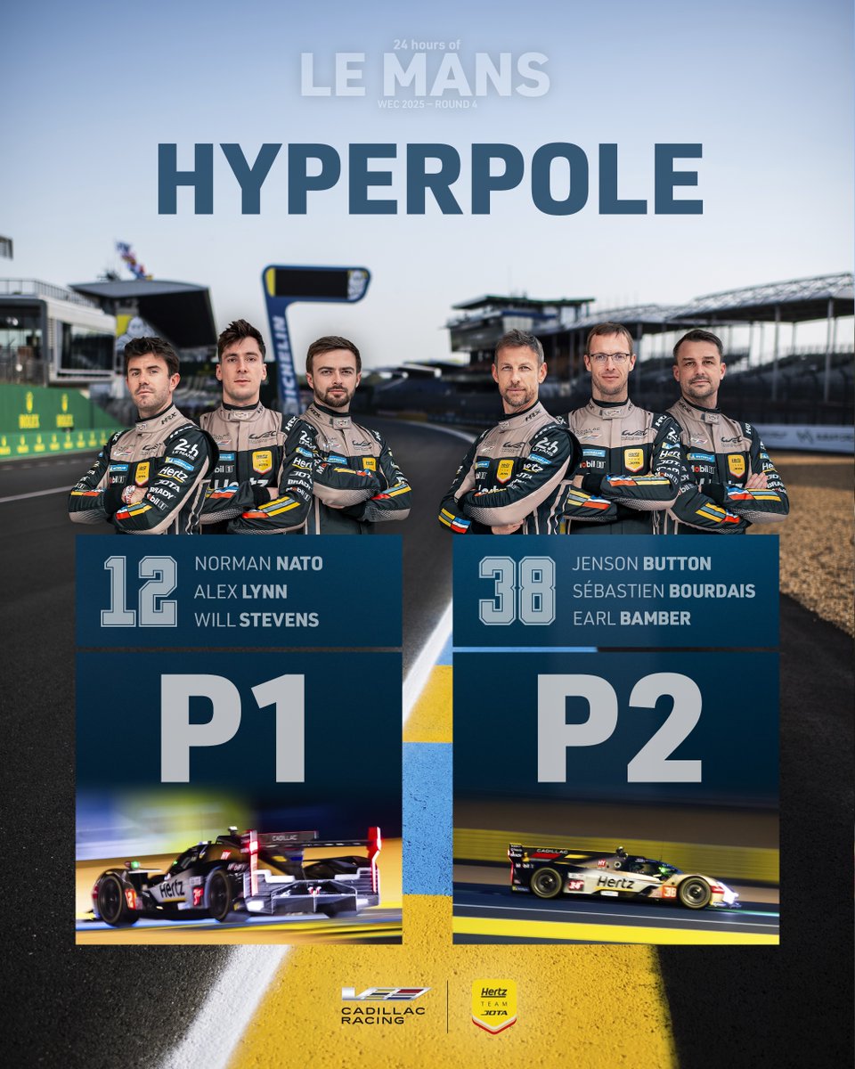 FRONT 👏 ROW 👏 LOCKOUT 👏

#LeMans24