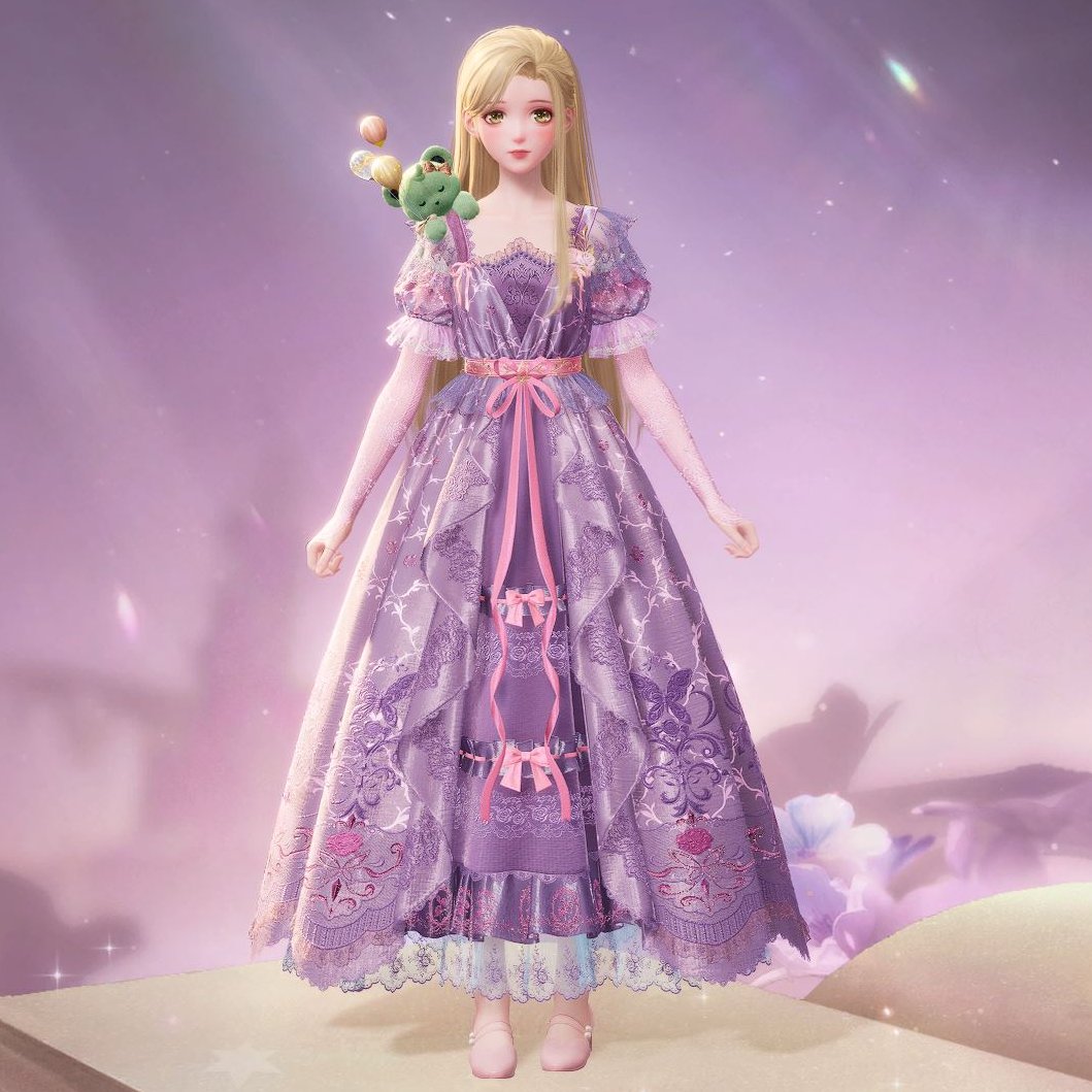 Infinitysenshi's tweet photo. Two Rapunzel inspired looks, one casual and one dressed up! I just love her dreamy color palette so much💕૮₍ ˶ᵔ ᵕ ᵔ˶ ₎ა
──── ୨୧ ────
#InfinityNikki #infinitynikkitwt
──── ୨୧ ────
Casual: A4A3k2KKGVc#
Dressed up: A4AS2Wk56gt# https://t.co/3qImQ1NI3D