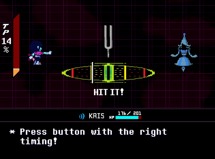 StephsArtLab's tweet photo. DELTARUNE SPOILERS (Ch4 enemy)

so like. anyone else got fucking jumpscared by this graphic or was it just me who had an actual physical recoil from seeing this LMAO https://t.co/8dzOlv9iWa