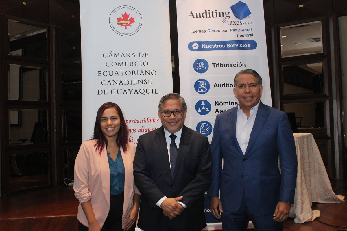 CamaraCanadiense (@camaracanadiens) on Twitter photo En el evento de hoy: La importancia del Flujo de Caja en la Gestión de la Crisis, <a href="/Gabriel_Rovayo/">Gabriel Rovayo, PhD</a> compartio ideas clave sobre cómo el flujo de caja revela la salud financiera de la empresa y cómo se pueden diseñar estrategias
Gracias el apoyo de #AuditingTaxes <a href="/TelconetLatam/">Telconet Latam</a> En el evento de hoy: La importancia del Flujo de Caja en la Gestión de la Crisis, <a href="/Gabriel_Rovayo/">Gabriel Rovayo, PhD</a> compartio ideas clave sobre cómo el flujo de caja revela la salud financiera de la empresa y cómo se pueden diseñar estrategias
Gracias el apoyo de #AuditingTaxes <a href="/TelconetLatam/">Telconet Latam</a>
