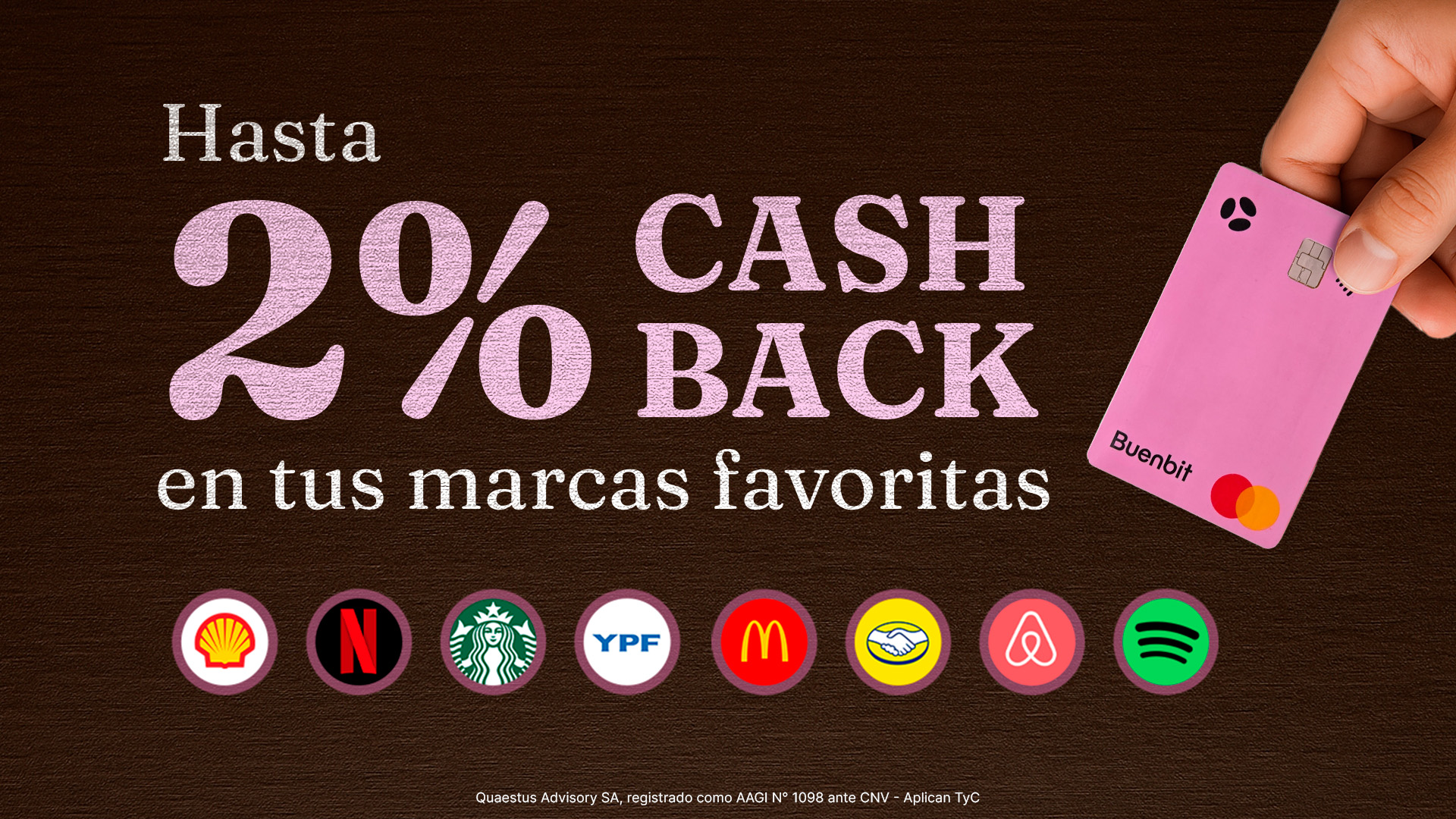 Buenbit on X: "La CM agarró la pala y se armó un hilo respondiendo TODAS las dudas sobre la tarjeta de Buenbit: la primera en Argentina con cashback en acciones.💳 Aplausos de