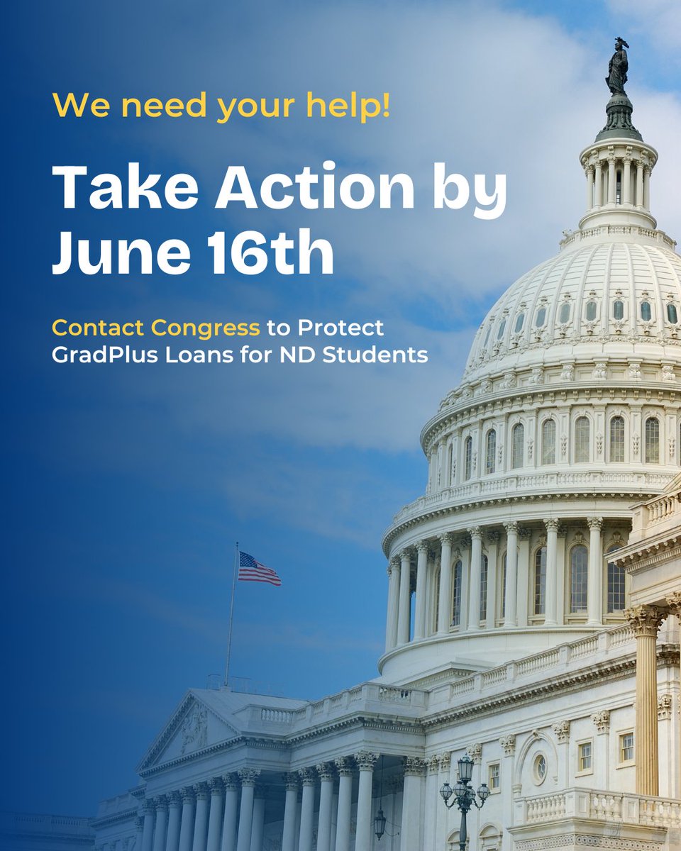 SHARE &amp; TAKE ACTION! The House has passed a budget reconciliation bill (“One Big Beautiful Bill”) that includes provisions that will harm ND students &amp; colleges. Read more: pulse.ly/f6tj5p2mpc

Contact your Senators now.

#naturopathicmedicine #onebigbeautifulbill #gradplus