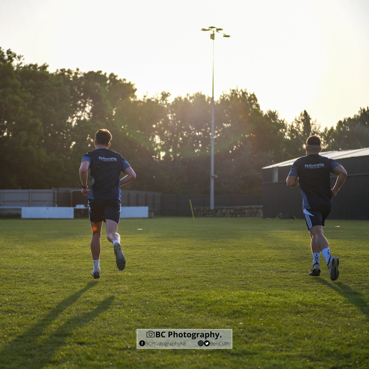 nbsfc2018's tweet photo. WE. ARE. BACK. 🔵⭐️

Fantastic to see all the lads back together, kitted out in their new training wear. 🔥

And what a brilliant sight to see Sean Reid back on the grass and giving it full gas. 🌬️

The 25/26 season begins..... 👀

@DrinkWataCo @RayfireServices https://t.co/zZxfRmvviM