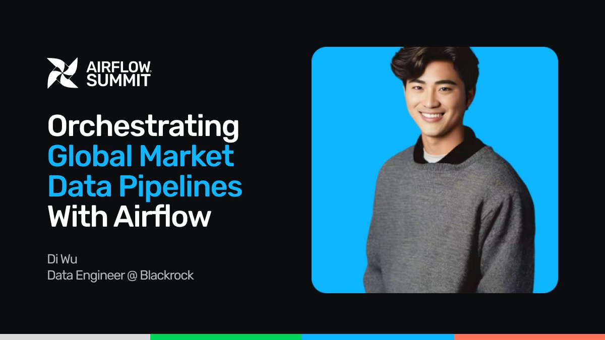 This talk offers insights into real-world challenges and smart strategies for building pipelines that stay robust across time zones, data sources, and market schedules.

Ready to level up your global orchestration game? Join us in Seattle: airflowsummit.org/tickets/
