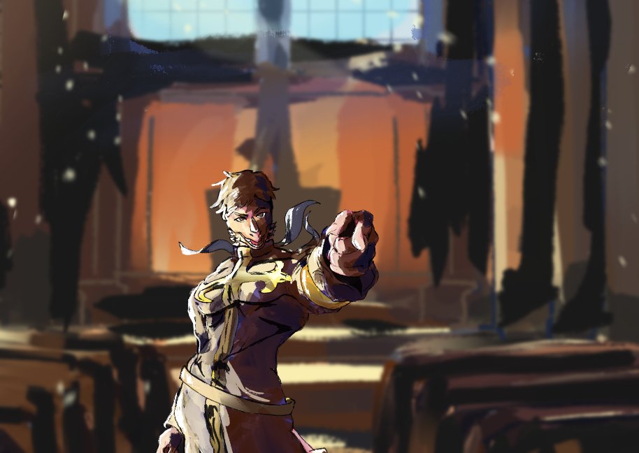 morko_polo's tweet photo. There are 4 free places left for the #commission #Jojo_bizzare_adventure #Pucci #Snoot_Game https://t.co/HbaP7vuVf2