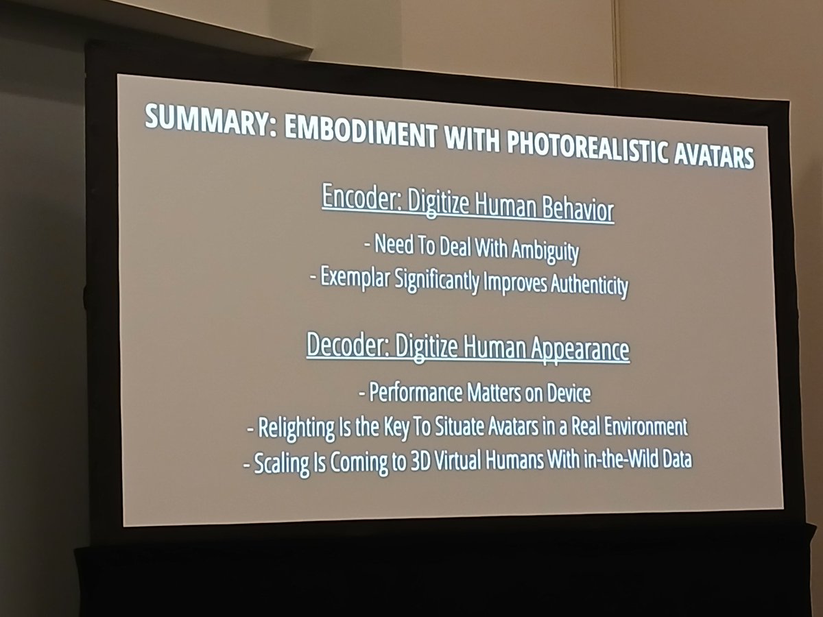 seunghyun lee (@seunghy23235) on Twitter photo Thank you for presenting awesome work <a href="/psyth91/">Shunsuke Saito</a>. The talk was about the way to generate photorealistic avatar, communicating between users ex) through AR glasses. <a href="/CVPR/">#CVPR2025</a> <a href="/ky_lin0305/">Kwan-Yee Lin</a> Thank you for presenting awesome work <a href="/psyth91/">Shunsuke Saito</a>. The talk was about the way to generate photorealistic avatar, communicating between users ex) through AR glasses. <a href="/CVPR/">#CVPR2025</a> <a href="/ky_lin0305/">Kwan-Yee Lin</a>