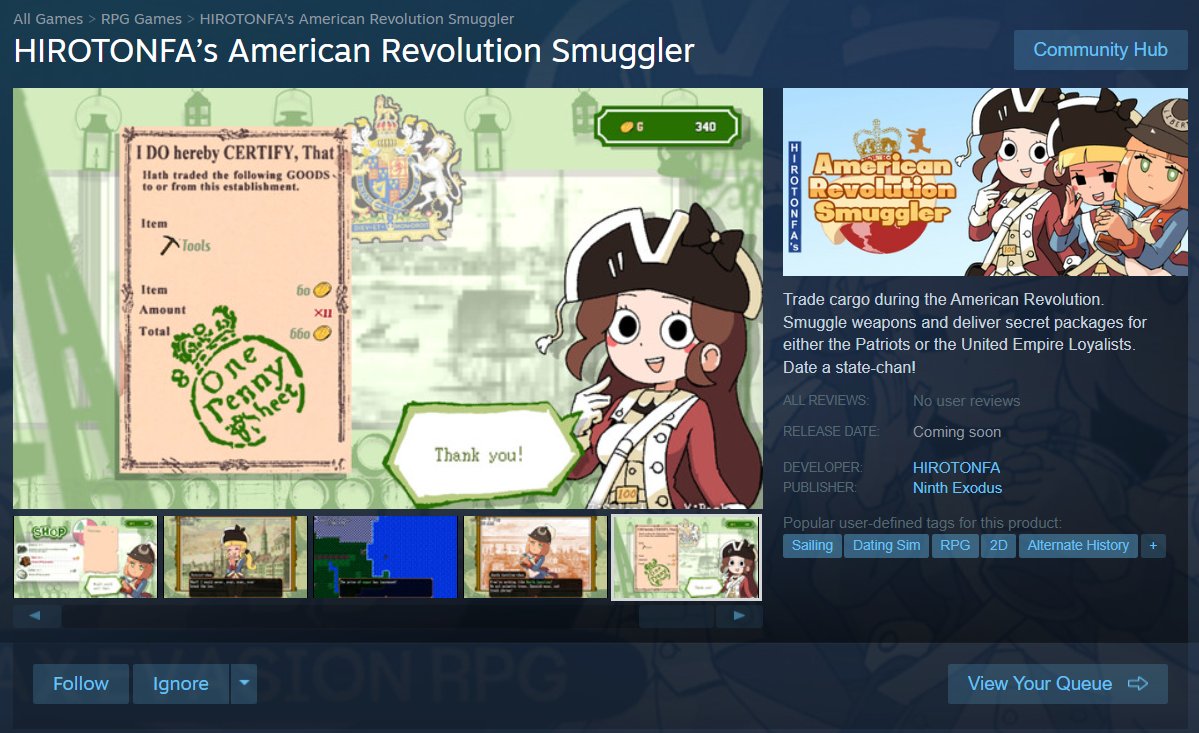 Please consider wishlisting the game on Steam!