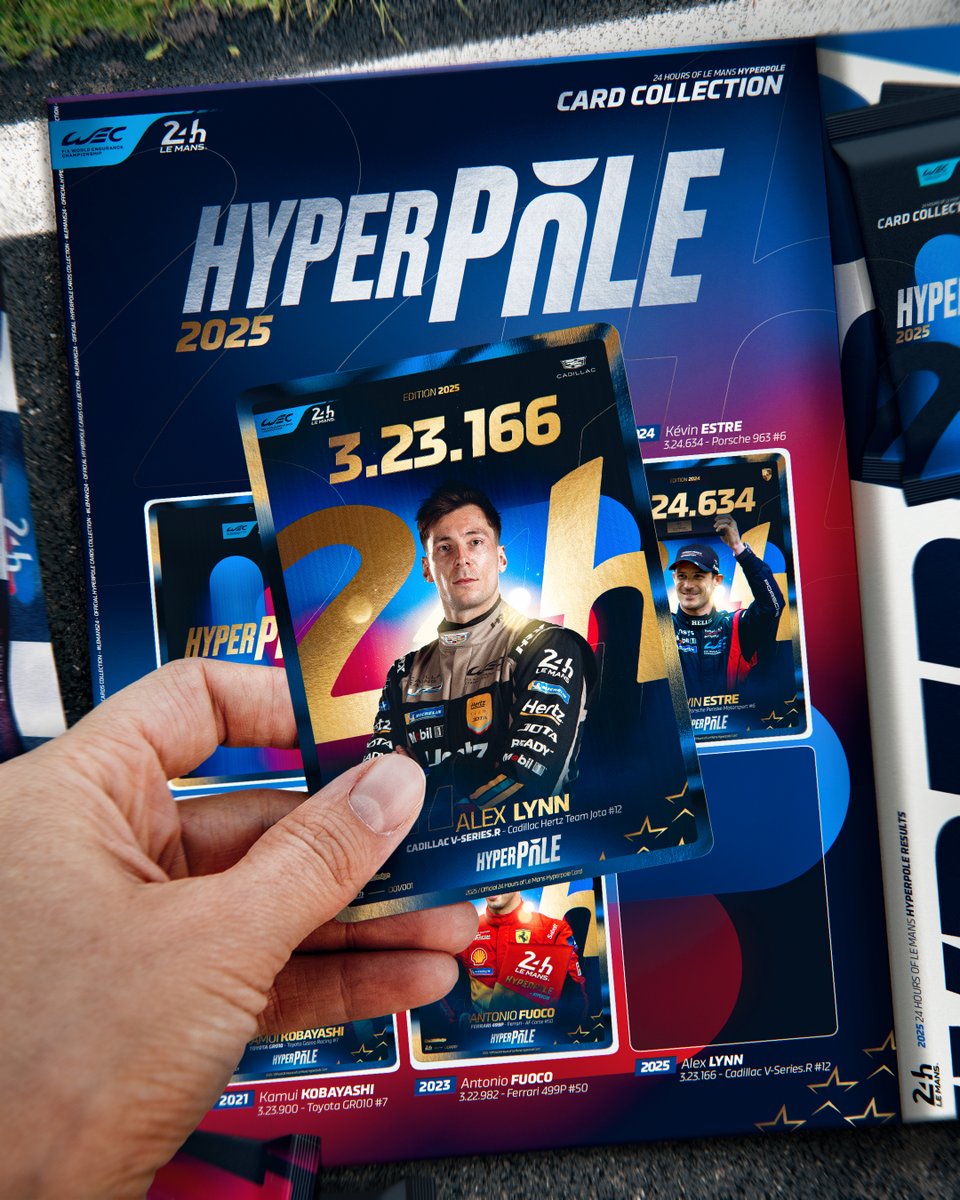 24hoursoflemans's tweet image. 𝗛𝗬𝗣𝗘𝗥𝗣𝗢𝗟𝗘 𝟮𝟬𝟮𝟱 - Congratulations to @JotaSport ! 
Alex Lynn, you made it ! 

#LeMans #WEC #Hyperpole @FIAWEC