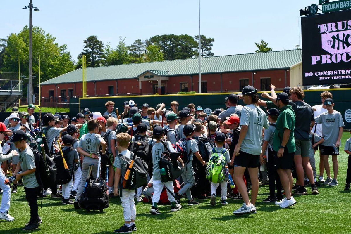 2025 Baseball Camp was one of the best we’ve ever held. These young men worked hard, were respectful, focused and well behaved! Thank you to all who attended and worked! It was and continues to be one of the best weeks of the year! #keepgoing