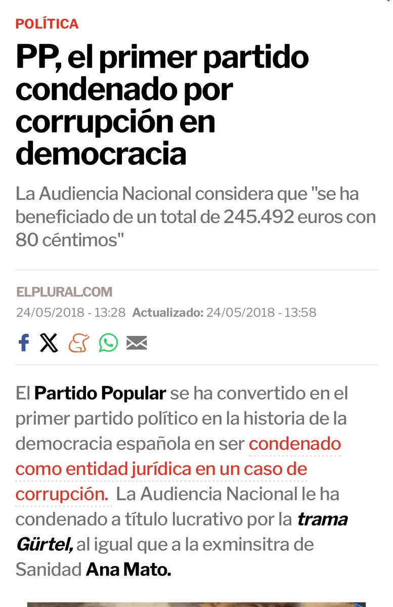 <a href="/ppmadrid/">PP Comunidad de Madrid</a> Que el PP instrumentalice de forma tan rastrera la corrupción para hacer campaña política es lamentable