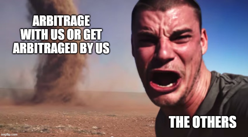 MrMM3960's tweet image. Hey @PrivatePoolDeFi, I'm with you! I promise!

Join the ARB Army, no need for strife,
We flip the game and stack gains for life!

#PrivatePool