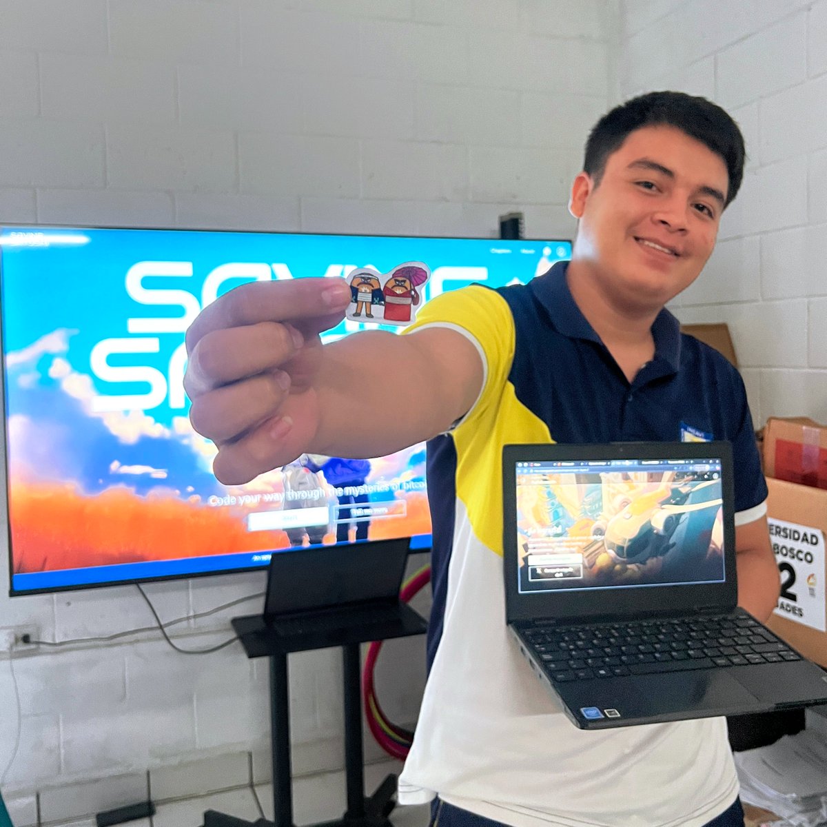 Node Nation (@nodenationsv) on Twitter photo Kids learn about the Bitcoin genesis block and the ScriptSig in its tx by playing <a href="/savingsatoshi/">Saving Satoshi</a>
Does the ScriptSig provides the unlocking code for a previous output?
We are reading you 👀 Kids learn about the Bitcoin genesis block and the ScriptSig in its tx by playing <a href="/savingsatoshi/">Saving Satoshi</a>
Does the ScriptSig provides the unlocking code for a previous output?
We are reading you 👀