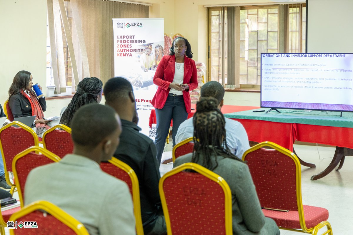 Earlier today we hosted a successful sensitization session for newly licensed EPZ enterprises in Athi River Zone.
🎯 Focus Areas:
- Investor Support Services
- Compliance &amp; Industrial Relations
- Customs Procedures &amp; Incentives
The forum aimed to equip new investors with key