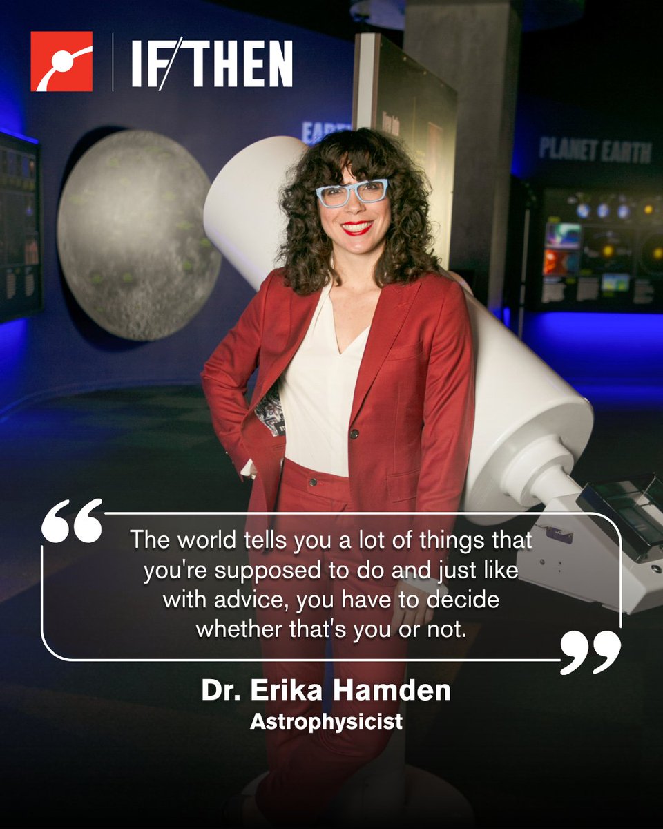 Museum of Science (@museumofscience) on Twitter photo <a href="/ErikaHamden/">Prof. Erika Hamden</a> didn’t let expectations define her path. Now she’s redefining what it means to lead in astrophysics on her own terms.
This project is part of IF/THEN®, an initiative of Lyda Hill Philanthropies. <a href="/ErikaHamden/">Prof. Erika Hamden</a> didn’t let expectations define her path. Now she’s redefining what it means to lead in astrophysics on her own terms.
This project is part of IF/THEN®, an initiative of Lyda Hill Philanthropies.