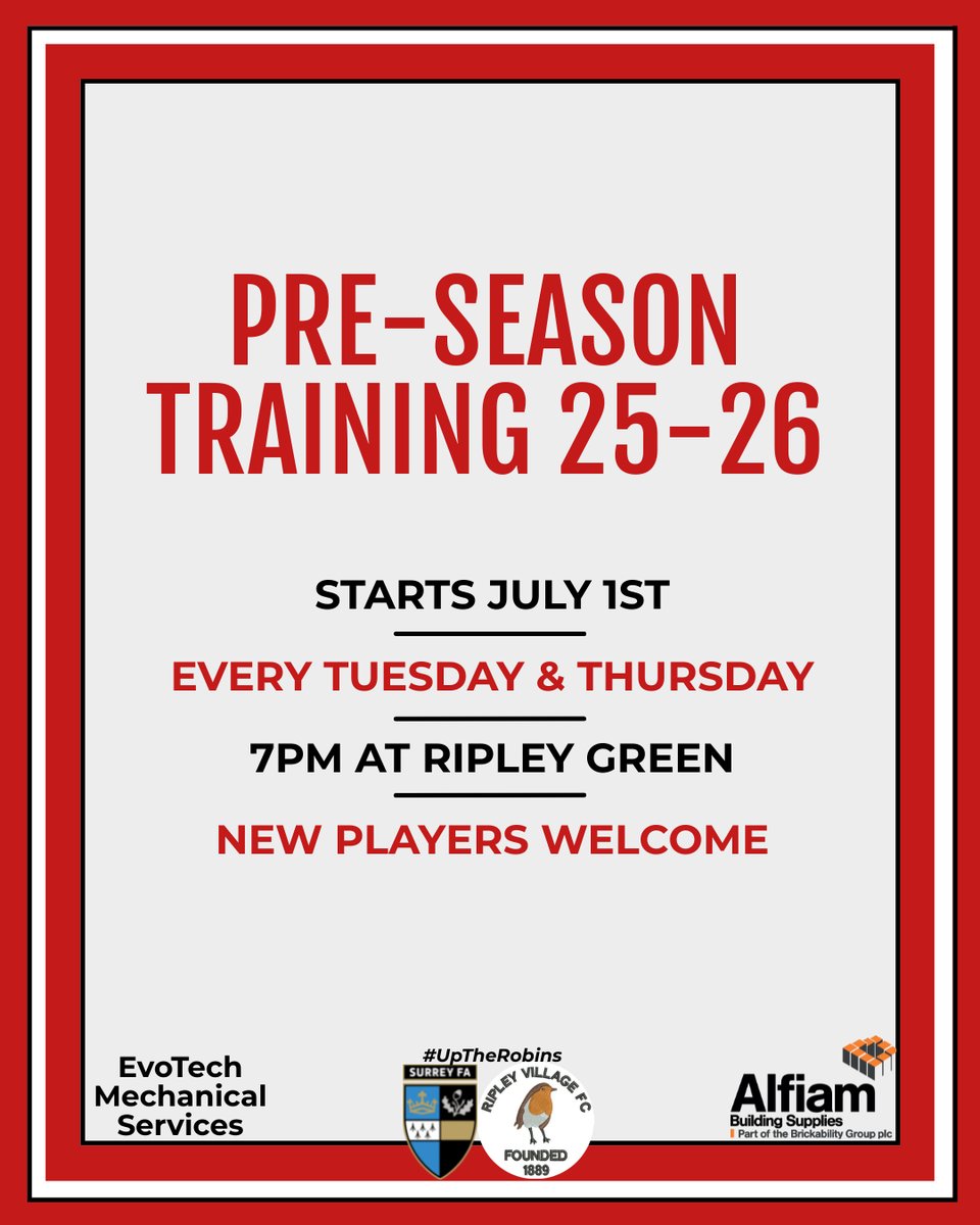 RipleyVillageFC's tweet image. Pre-Season Loading...⌛️

#RVFC