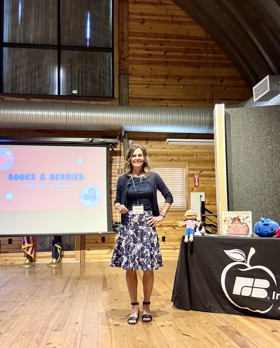 Shannon Anderson, M.Ed (@shannonteaches) on Twitter photo Berries & Books event #2 today! This one was for educators and Ag in the Classroom volunteers through the Indiana Farm Bureau. I got to present in the beautiful Normandy Barn at the Indiana State Fairgrounds.🍓📚🫐
<a href="/FeedingMndsPrs/">Feeding Minds Press</a> Berries & Books event #2 today! This one was for educators and Ag in the Classroom volunteers through the Indiana Farm Bureau. I got to present in the beautiful Normandy Barn at the Indiana State Fairgrounds.🍓📚🫐
<a href="/FeedingMndsPrs/">Feeding Minds Press</a>