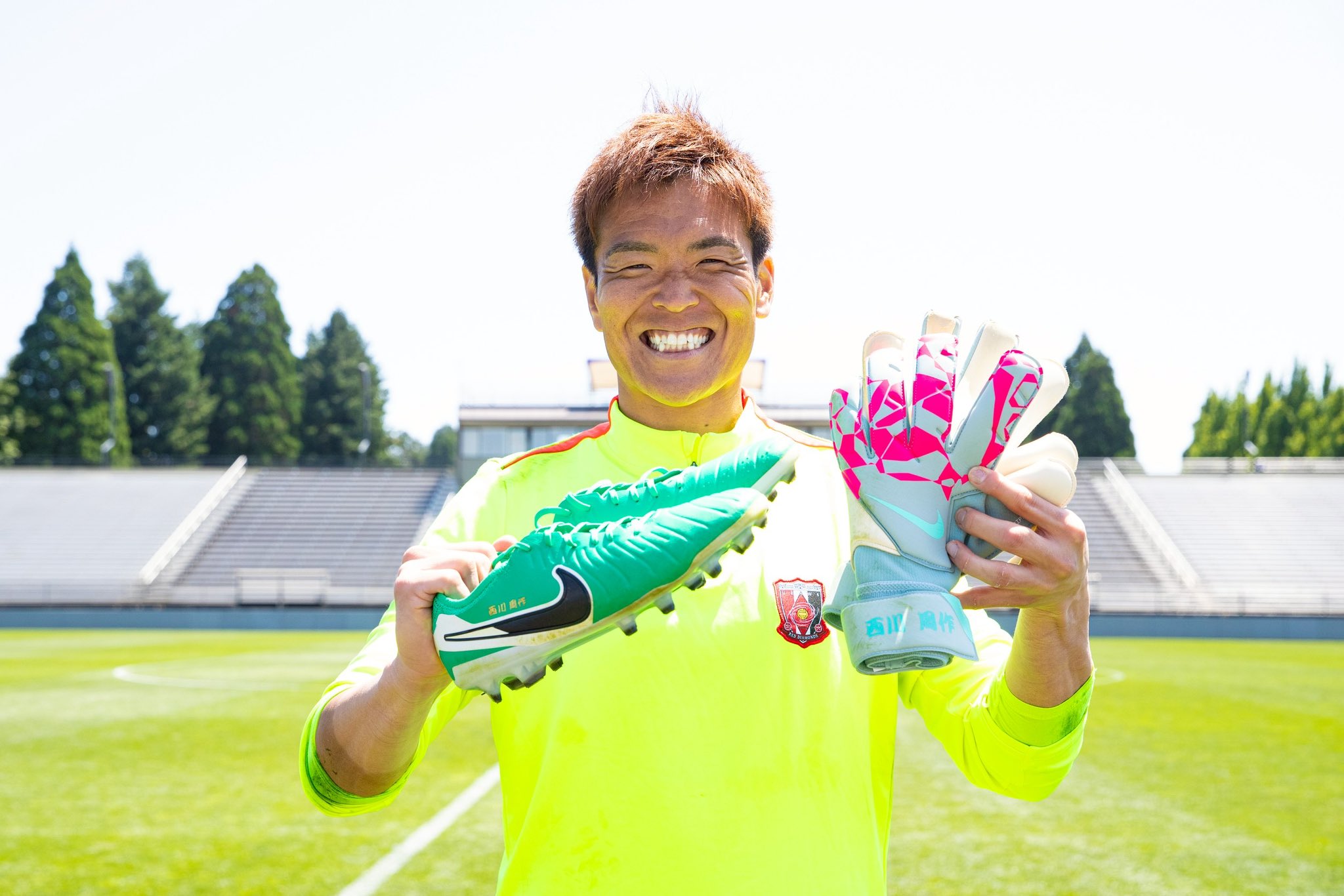 ティエンポ2018年ワールドカップモデル(西川周作が履く予定だったやつ) ティエンポ2018年ワールドカップモデル(西川周作が履く予定だっ