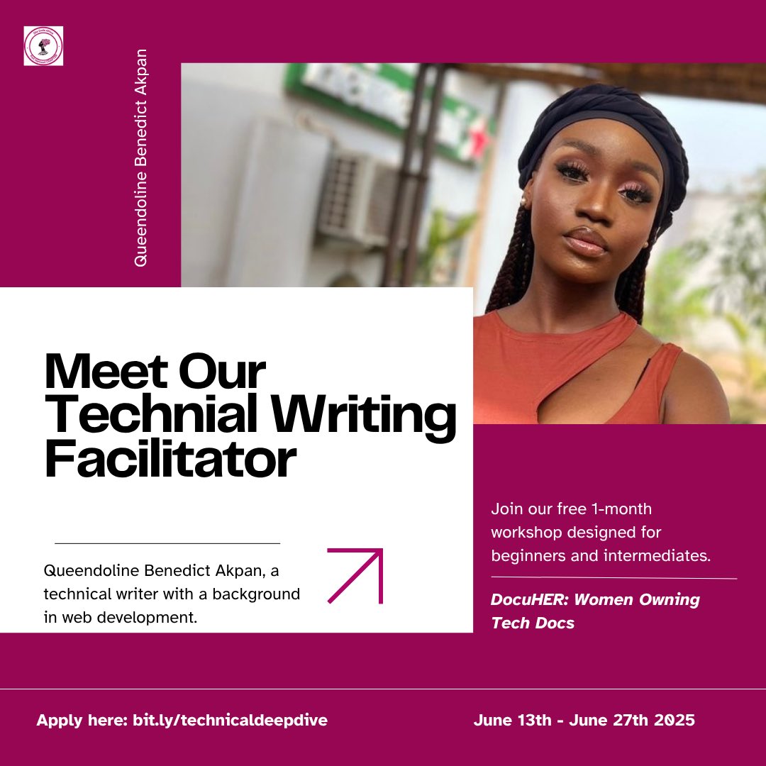 Dance teacher on Wednesdays.
Technical Writing facilitator on Fridays.
Life is good🤭
Glad to be doing this with <a href="/SCAportharcourt/">SCA Port Harcourt</a>