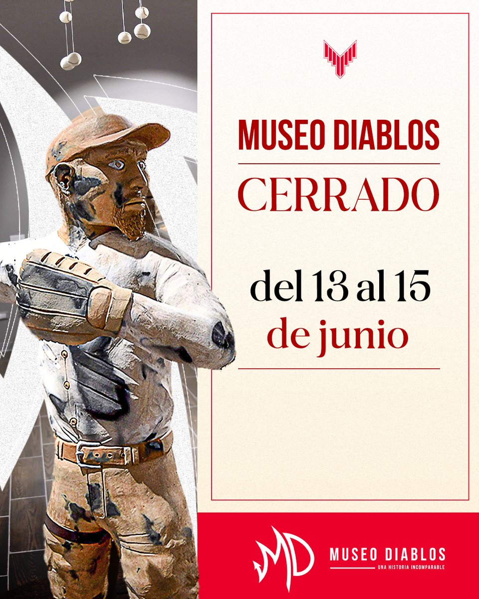 Debido a un evento en el Autódromo Hermanos Rodríguez, nuestro museo permanecerá cerrado durante estos días. 👇